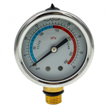 Manometer mit Dichtung für Filter S500 / S650 Bluetank de HidroWater