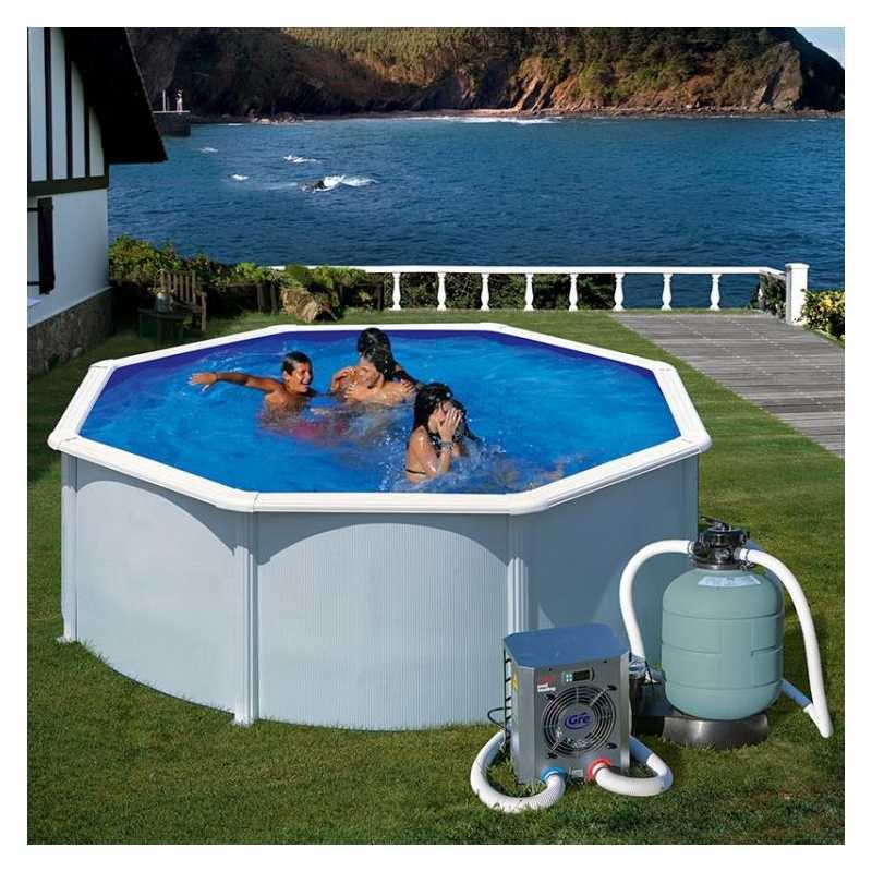Pompe à chaleur Mini pour piscines hors-sol jusqu'à 20 m³ Gre