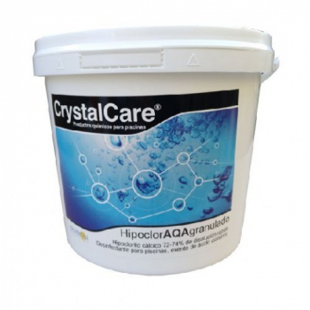Hypochlorite de calcium granulés 5 kgs. Crystalcare