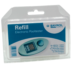 Bayrol electronic photometer reagent kit.