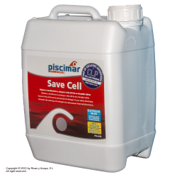 SAVECELL Protector-potenciador de electrólisis salina PISCIMAR, 6 L.