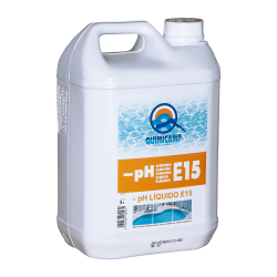 Réducteur de pH liquide E15, 5 l. Quimicamp