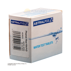 Phenol reagent for Pooltester, box of 250 tablets. AstralPool .