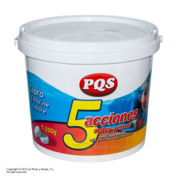 Chlorine 5 acts T-250 g. PQS
