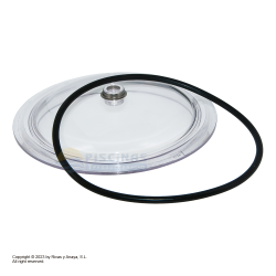 Transparent lid plus gasket for AstralPool Cantabric Filter