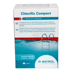 Chlorifix Compact Bayrol 1,2 kg.