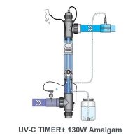 Traitement UV (ultraviolet) UV-C Timer + 130W Amalgam Blue Lagoon
