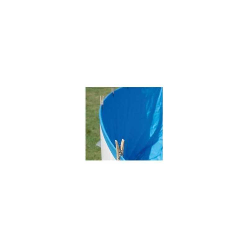 Liner bleu pour piscine hors-sol ronde Ø3000 x 650 mm. Gre