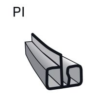 Profilo PVC inferiore per la piscina Gre di Ref. PC4601160WP