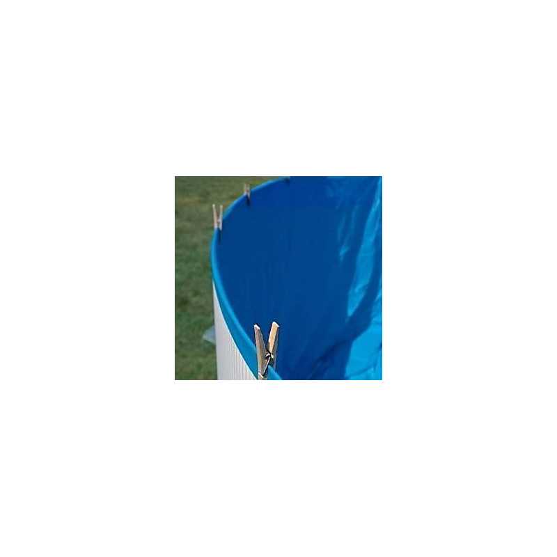 Liner bleu pour piscine hors-sol ronde Ø 3500 x 1200 mm. Gre