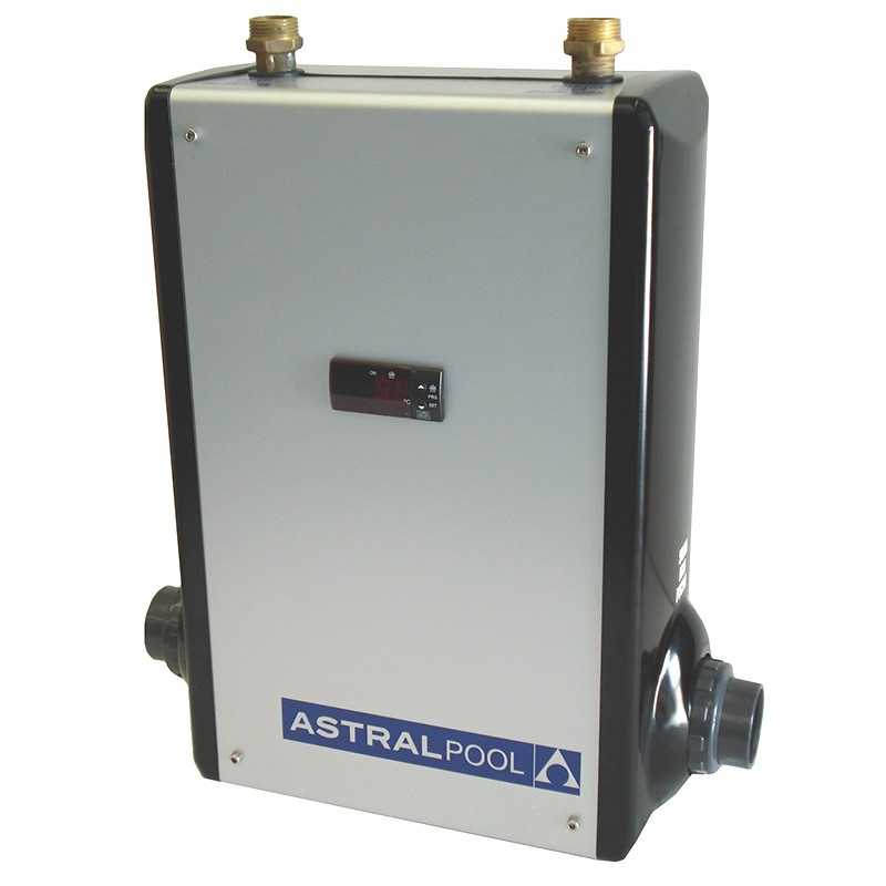 Echangeur de chaleur-eau TIT-60 kW Astralpool Waterheat équipé