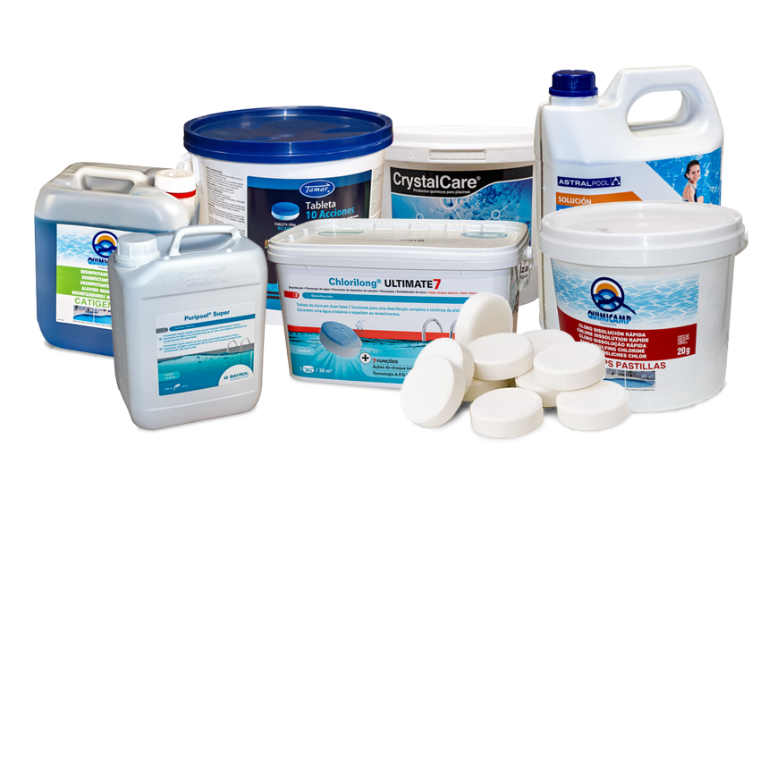 Prodotti chimici per piscina | Piscinasyproductos.com